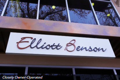 image of Elliott Benson sign